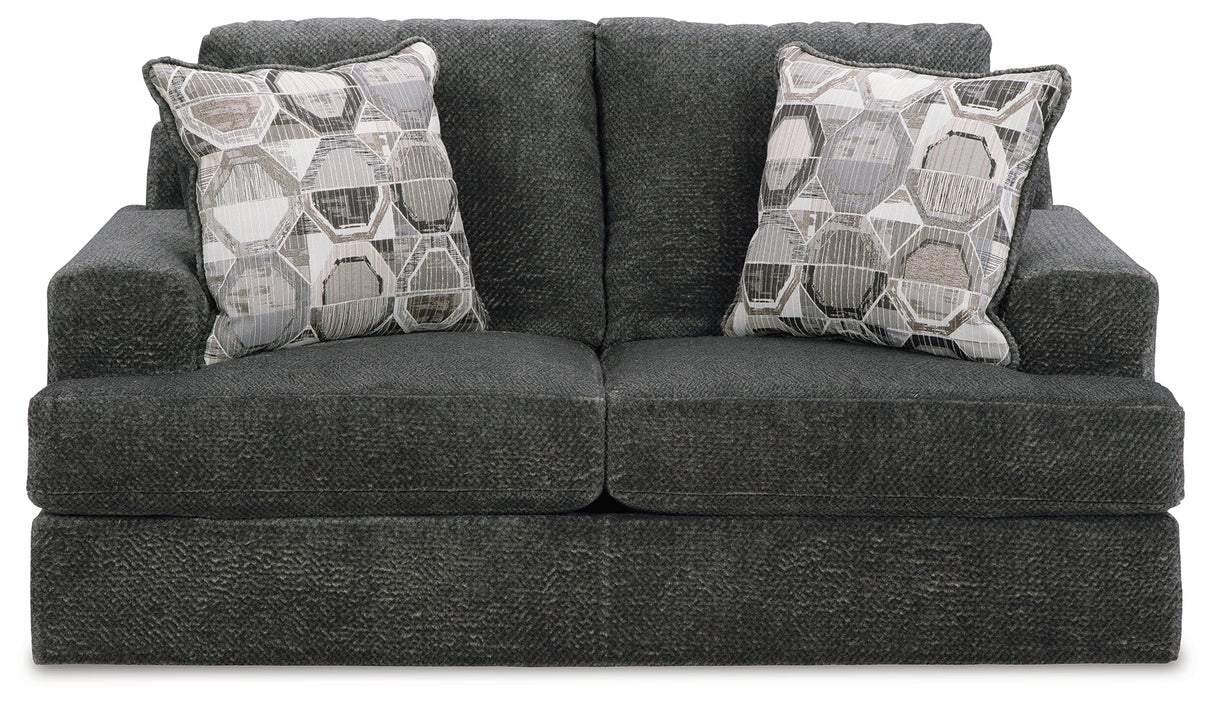 Karinne Smoke Loveseat