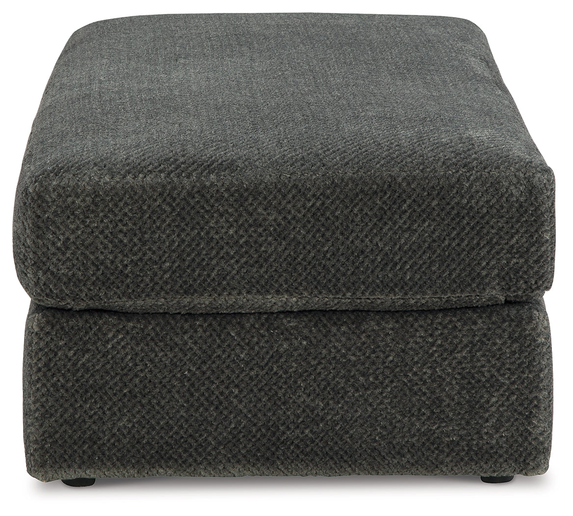 Karinne Smoke Oversized Accent Ottoman