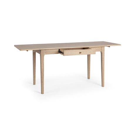 Karl Coastal Drift 48-72 Rectangle Extendable Desk by Classic Home at Eve Furniture