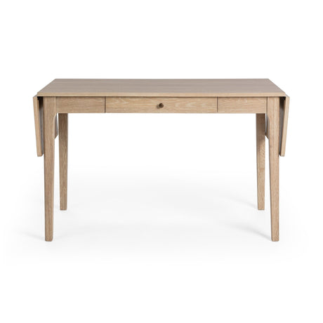 Karl Coastal Drift 48-72 Rectangle Extendable Desk by Classic Home at Eve Furniture