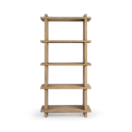 Karlla Bookshelf - Natural Clay by Classic Home at Eve Furniture