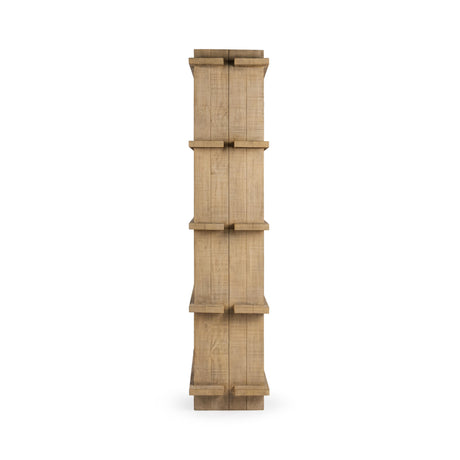 Karlla Bookshelf - Natural Clay by Classic Home at Eve Furniture