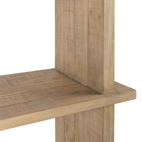 Karlla Bookshelf - Natural Clay by Classic Home at Eve Furniture