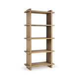 Karlla Natural Clay Bookshelf by Classic Home at Eve Furniture