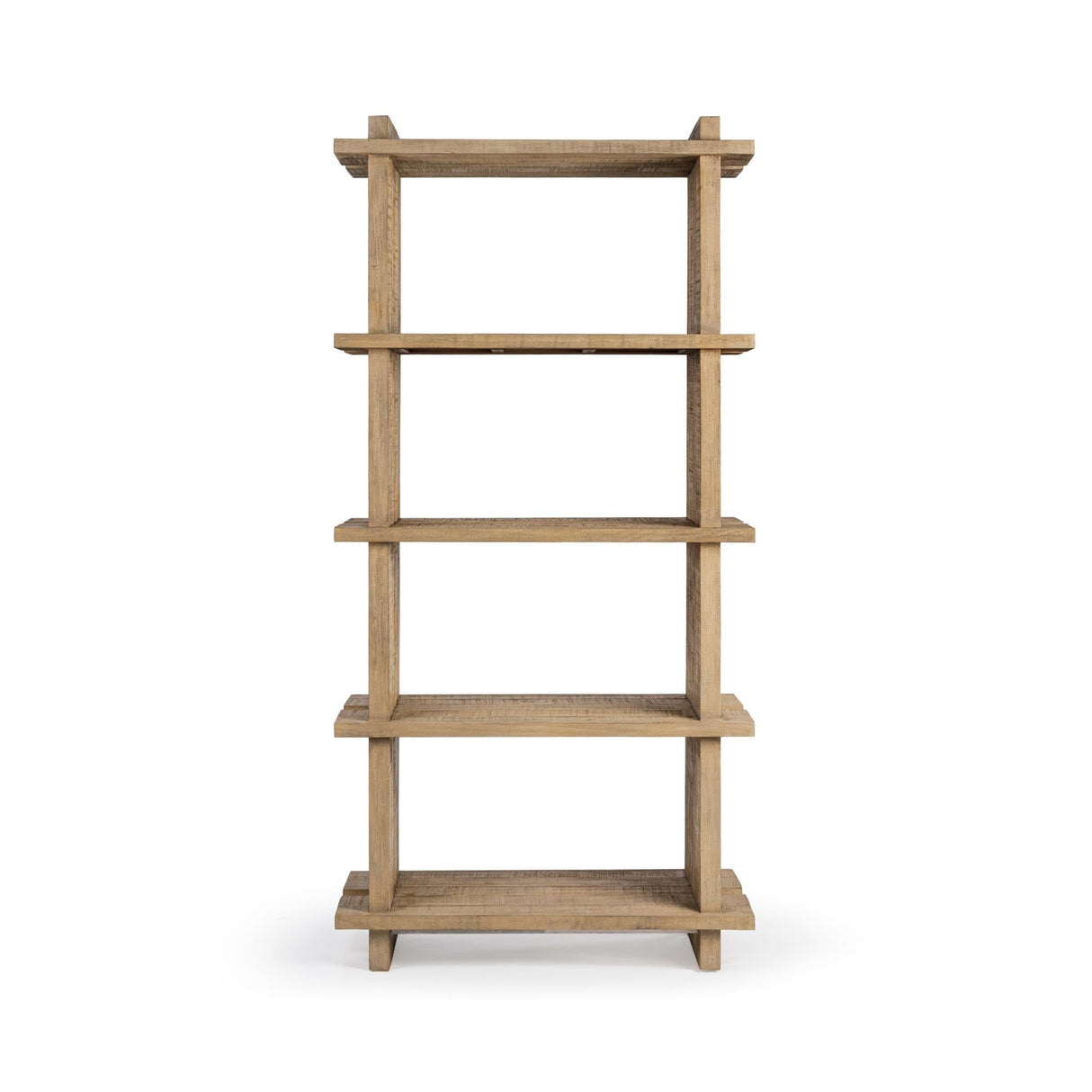 Karlla Natural Clay Bookshelf by Classic Home at Eve Furniture