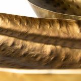 Karmen (Set of 2) Gold Hammered Oversized Bowls by Mercana at Eve Furniture