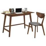 Karri Walnut 2-Piece Writing Desk Set by Coaster at Eve Furniture