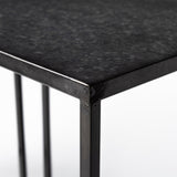 Kasey (Set of 2) Galvanized Metal Nesting Accent Tables by Mercana at Eve Furniture