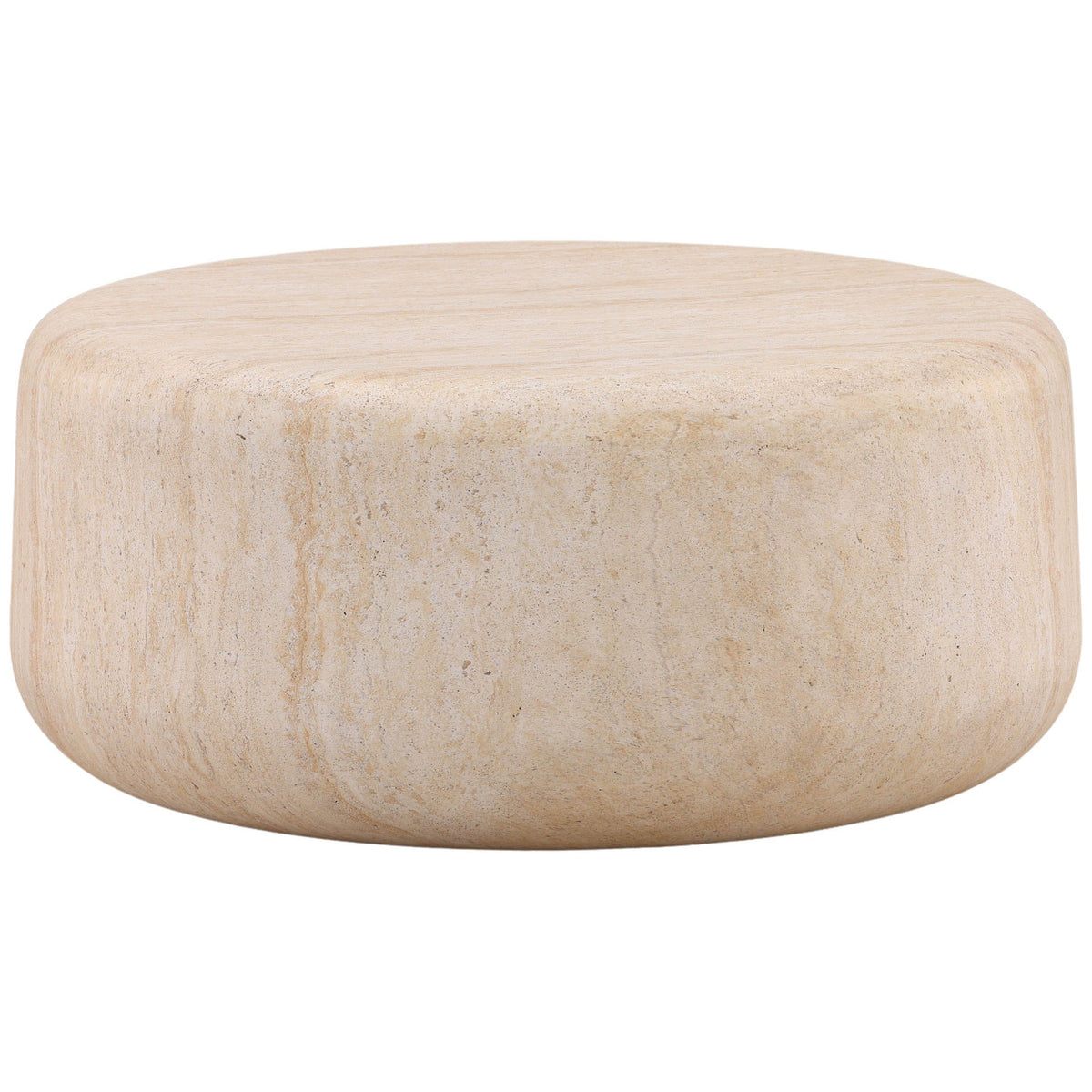 Kassia Coffee Table, Natural by Dovetail at Eve Furniture