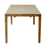 Kata Gray Outdoor Dining Table by Zuomod at Eve Furniture