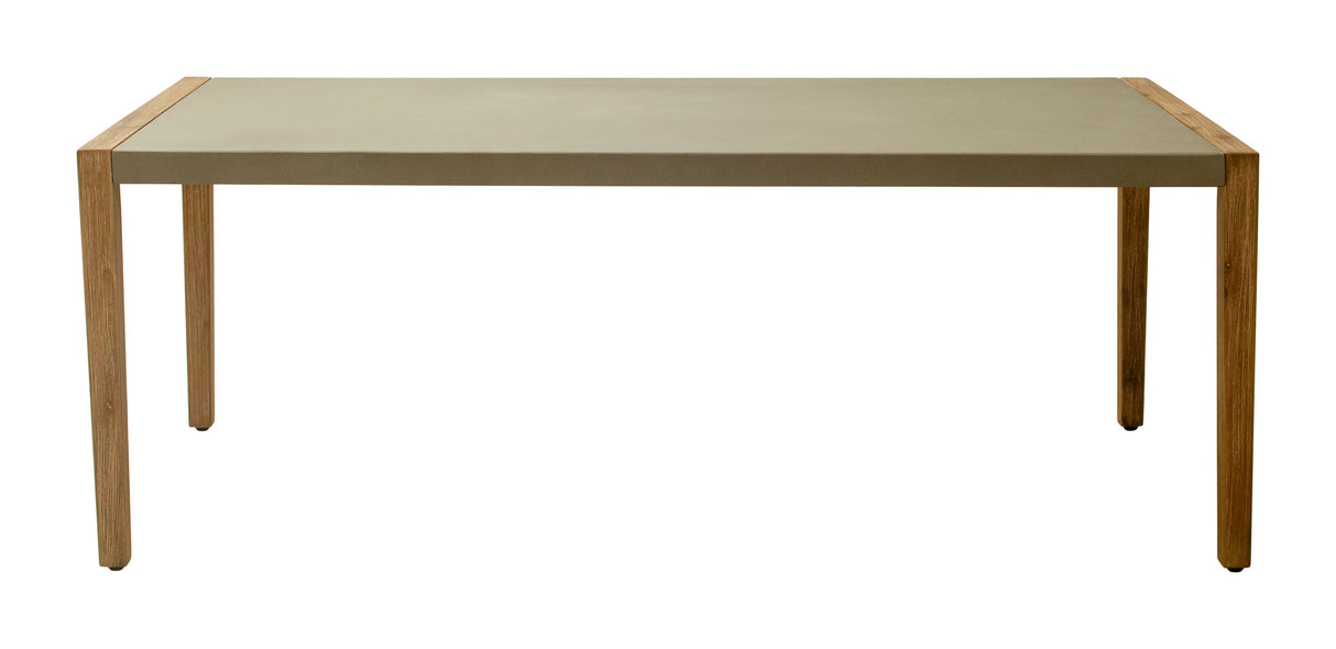 Kata Gray Outdoor Dining Table by Zuomod at Eve Furniture