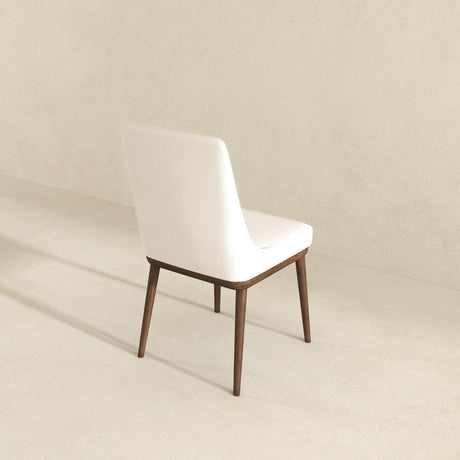 Kate Beige Fabric Dining Chair (Set Of 2) by Ashcroft Imports at Eve Furniture