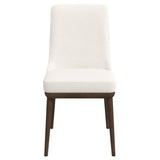 Kate Beige Fabric Dining Chair (Set Of 2) by Ashcroft Imports at Eve Furniture