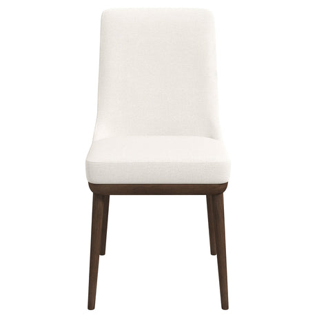 Kate Beige Fabric Dining Chair (Set Of 2) by Ashcroft Imports at Eve Furniture