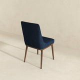 Kate Dark Blue Fabric Dining Chair (Set Of 2) by Ashcroft Furniture at Eve Furniture