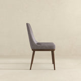 Kate Grey Fabric Dining Chair (Set Of 2) by Ashcroft Furniture at Eve Furniture