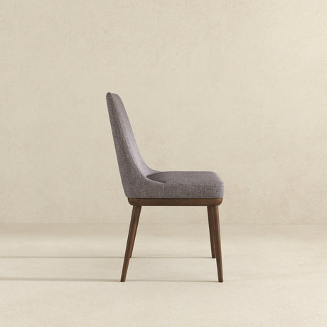 Kate Grey Fabric Dining Chair (Set Of 2) by Ashcroft Furniture at Eve Furniture