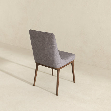 Kate Grey Fabric Dining Chair (Set Of 2) by Ashcroft Furniture at Eve Furniture