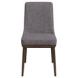 Kate Grey Fabric Dining Chair (Set Of 2) by Ashcroft Furniture at Eve Furniture