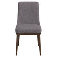 Kate Grey Fabric Dining Chair (Set Of 2) by Ashcroft Imports at Eve Furniture