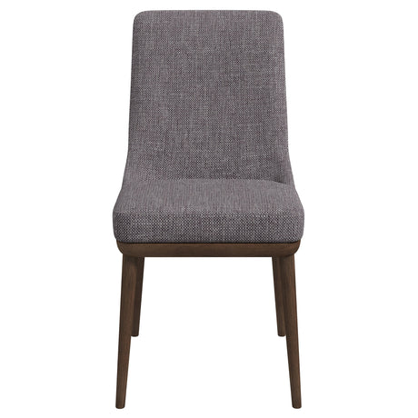Kate Grey Fabric Dining Chair (Set Of 2) by Ashcroft Imports at Eve Furniture