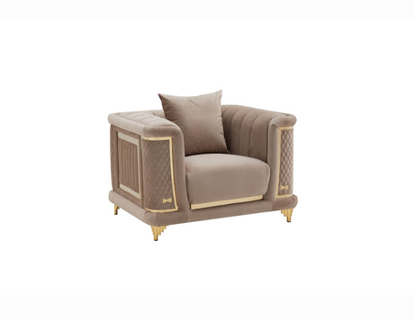 Kate Luxury Living Room Set by Cosmos Furniture at Eve Furniture