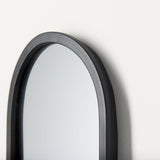 Katherine Wall Mounted Mirror w Glass Bottle for Botanicals or Floral by Mercana at Eve Furniture