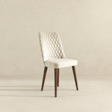 Katie Beige Velvet Dining Chair (Set Of 2) by Ashcroft Furniture at Eve Furniture
