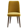 Katie Gold Velvet Dining Chair (Set Of 2) by Ashcroft Furniture at Eve Furniture
