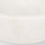 Katora Large Premium Solid White Marble Bowl by Mercana at Eve Furniture