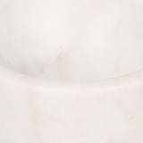 Katora Small Premium Solid White Marble Bowl by Mercana at Eve Furniture