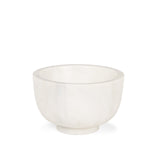Katora Small Premium Solid White Marble Bowl by Mercana at Eve Furniture