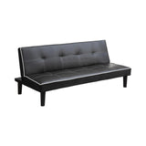 Katrina Black Tufted Upholstered Sofa Bed by Coaster at Eve Furniture