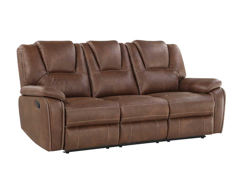 Katrine Brown 3-Piece Manual Reclining Set by Steve Silver at Eve Furniture