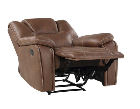 Katrine Brown 3-Piece Manual Reclining Set by Steve Silver at Eve Furniture