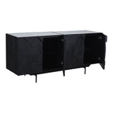 Kattan Black Sideboard by MOES at Eve Furniture