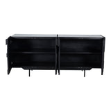 Kattan Black Sideboard by MOES at Eve Furniture