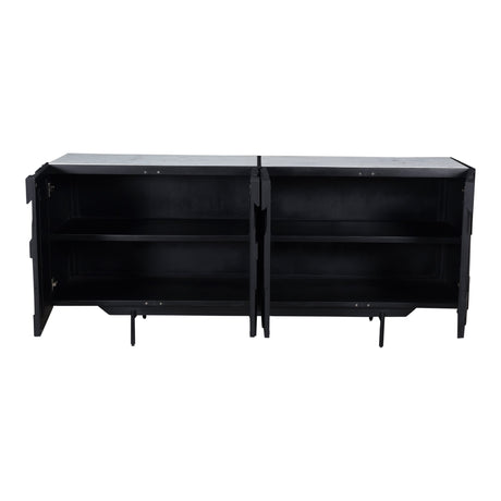 Kattan Black Sideboard by MOES at Eve Furniture