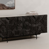 Kattan Black Sideboard by MOES at Eve Furniture