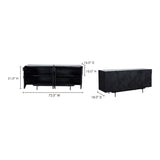 Kattan Black Sideboard by MOES at Eve Furniture