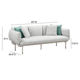 Katti Outdoor Sofa by TOV Furniture at Eve Furniture
