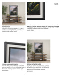 Kauai Jungle Dream by Stefan and Audrey Textured Framed Photo Print Matted under Glass by Mercana at Eve Furniture