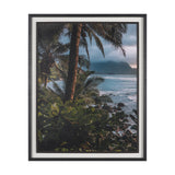 Kauai Jungle Dream by Stefan and Audrey Textured Framed Photo Print Matted under Glass by Mercana at Eve Furniture