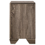 Kauffman 2-Drawer Nightstand Washed Taupe