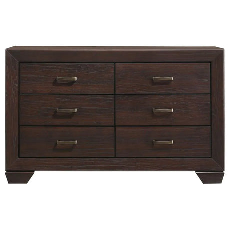 Kauffman 4-Piece Queen Bedroom Set with High Straight Headboard by Coaster at Eve Furniture