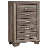 Kauffman 5-Piece Queen Bedroom Set with High Straight Headboard by Coaster at Eve Furniture