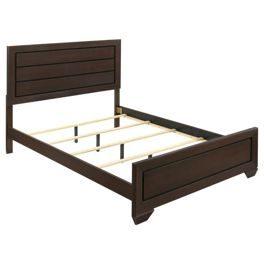 Kauffman 5-Piece Queen Bedroom Set with High Straight Headboard by Coaster at Eve Furniture