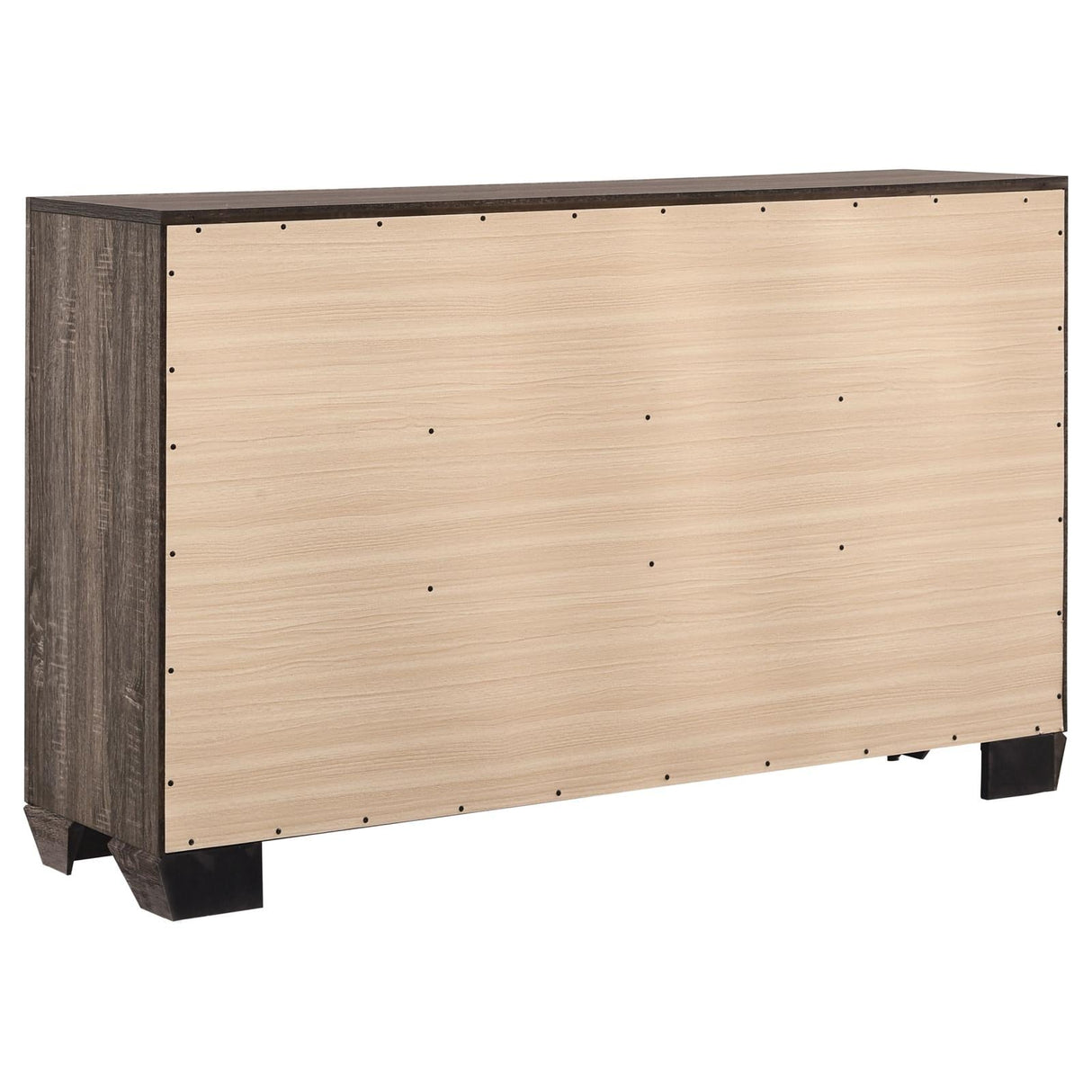 Kauffman Washed Taupe 6-Drawer Dresser