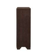 Kauffman Dark Cocoa 5-Drawer Chest by Coaster at Eve Furniture