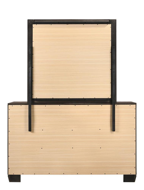 Kauffman Dark Cocoa 6-Drawer Dresser by Coaster at Eve Furniture